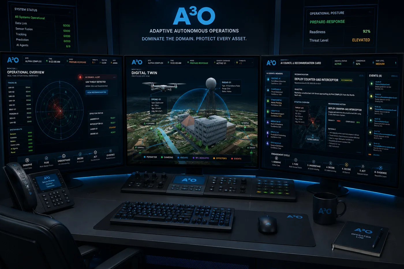 A3O operator workstation