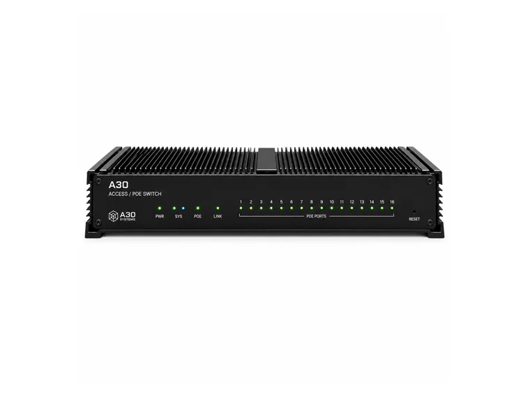 A3O Access / PoE Switch — Front